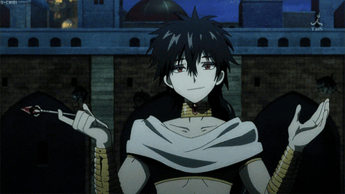 A Man In A Black And White Outfit Is Holding An Arrow In His Right Hand And Says Tbs On The Bottom Right GIF