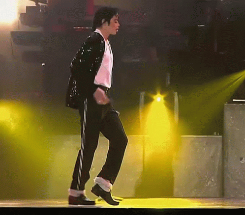 Black Jacket White Shirt Dancer Stage GIF