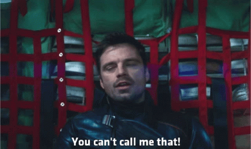 A Man In A Black Jacket Says " You Can T Call Me That " GIF