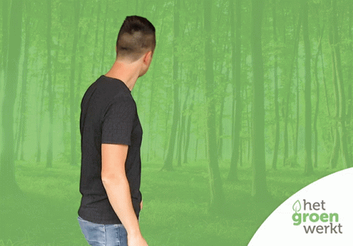 A Man In A Black Shirt Is Giving An Ok Sign GIF