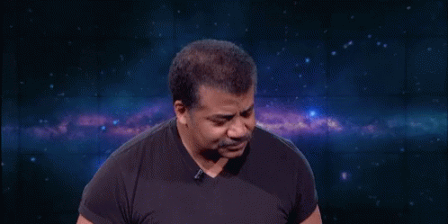 A Man In A Black Shirt With The Words Can I Get An Amen Written On It GIF