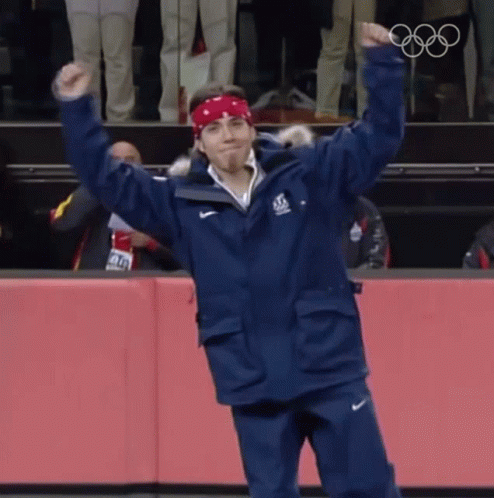A Man In A Blue Jacket With The Letters U.s. On It GIF
