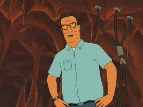 A Man In A Blue Shirt Has The Number 51 On His Shirt GIF