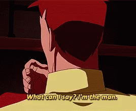 A Man In A Cartoon Says What Can I Say I 'M The Man GIF