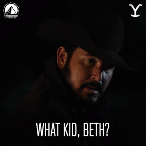 A Man In A Cowboy Hat Holds A Gun And Says What Kid Beth GIF