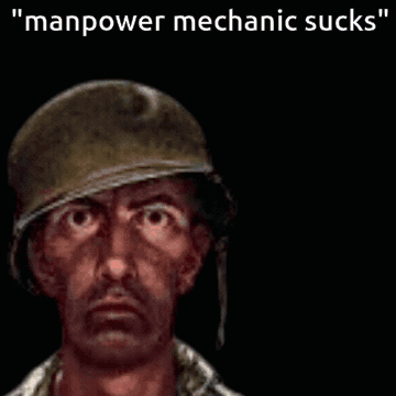 A Man In A Helmet Is Standing Next To A Roblox Character With The Caption " Manpower Mechanic Sucks " GIF
