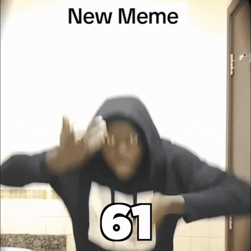 A Man In A Hoodie Is Making A Funny Face And Says New Meme 61 GIF