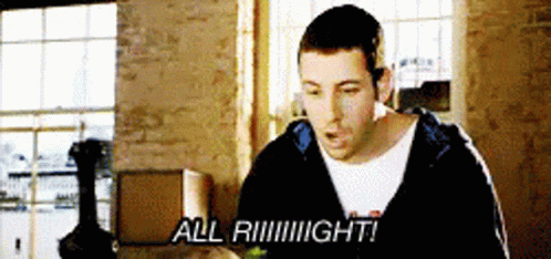 A Man In A Hoodie Says All Right GIF