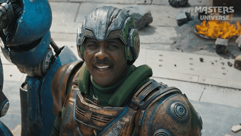 A Man In A Masters Of The Universe Costume GIF
