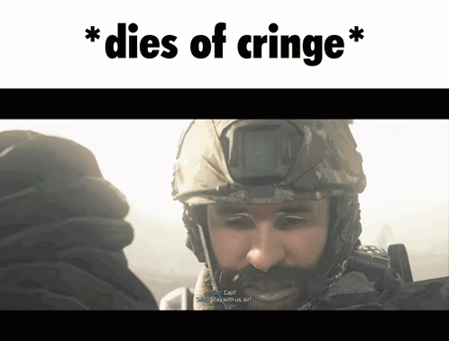 A Man In A Military Uniform Is Talking To Another Man In A Video Game GIF
