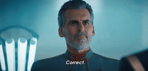A Man In A Military Uniform Says Correct GIF