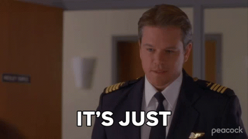 A Man In A Military Uniform Says It 'S Just GIF