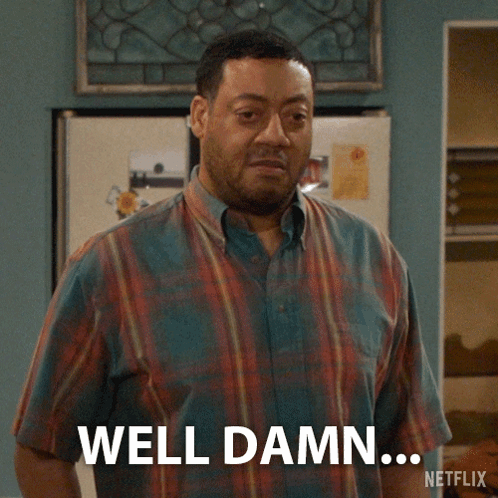 A Man In A Plaid Shirt Is Saying That Backfired On Netflix GIF