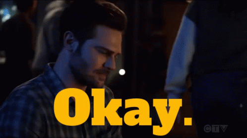 Man In Plaid Shirt Saying Okay GIF