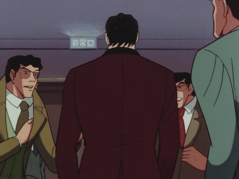 A Man In A Purple Jacket Says " Ch-Champion " A Word Please GIF