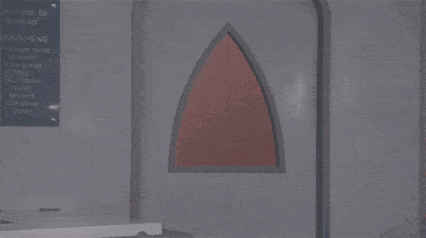 a man in a red devil costume is standing in a room with the words mas e o daemon hein .
