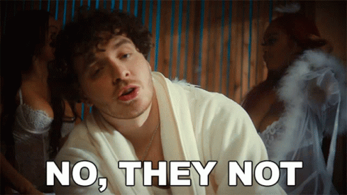 A Man In A Robe Says No They Not In Front Of Two Women GIF