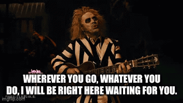 A Man In A Striped Shirt Is Playing A Guitar And Says Wherever You Go Whatever You Do I Will Be Right Here GIF