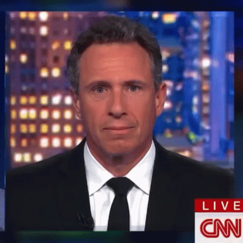 A Man In A Suit And Tie Is Appearing On Cnn GIF