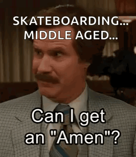 A Man In A Suit And Tie Is Asking If He Can Get An Amen ? GIF