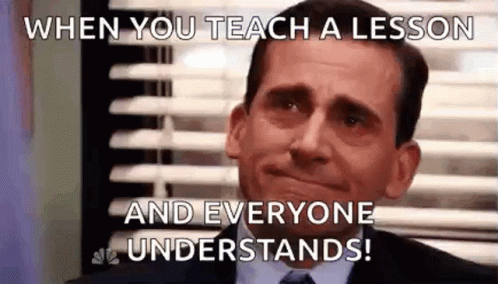 A Man In A Suit And Tie Is Crying While Teaching A Lesson And Everyone Understands . GIF