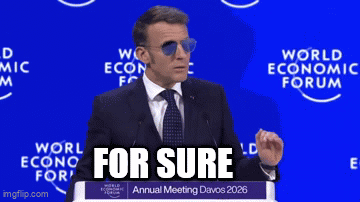 A Man In A Suit And Tie Is Giving A Speech At The World Economic Forum Annual Meeting GIF
