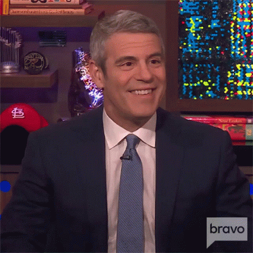 Man In Suit On Bravo Television GIF
