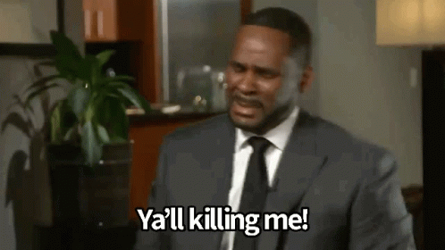A Man In A Suit And Tie Is Saying `` Ya 'Ll Killing Me '' . GIF