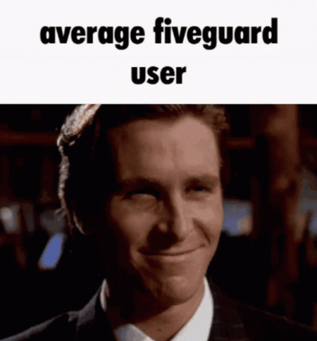 Man In Suit Smiling Average Fiveguard User GIF
