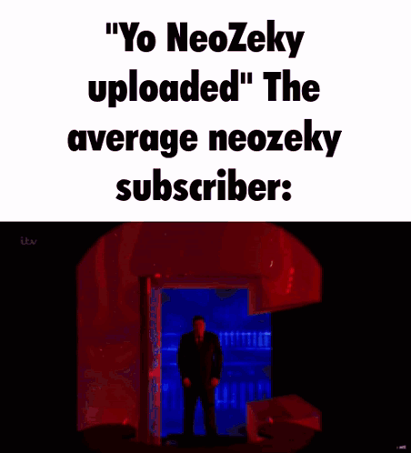 Man In Suit Standing In Doorway Yo Neozeky Uploaded GIF