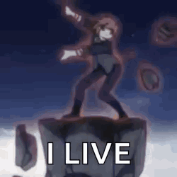 A Man In A Suit And Tie Is Standing In Front Of A Chalkboard . GIF