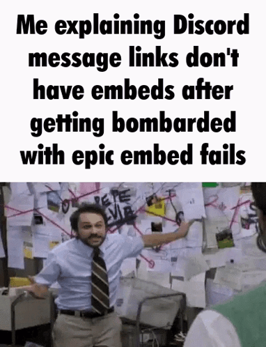 A Man In A Suit And Tie Is Standing In Front Of A Wall With A Bunch Of Papers On It . GIF