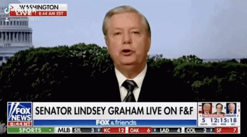 A Man In A Suit And Tie Is Talking On A Fox News Channel GIF