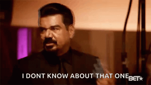 A Man In A Suit And Tie Is Talking To Someone And Says `` I Dont Know About That One '' . GIF