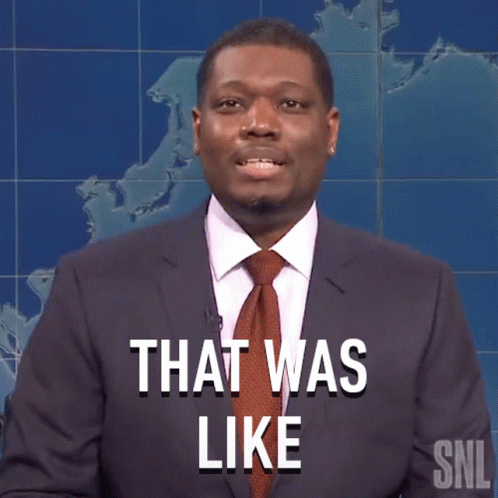 A Man In A Suit And Tie Says " Forty Years Ago Snl " GIF