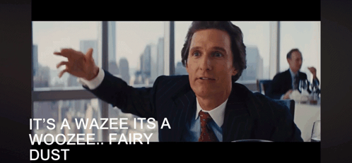 A Man In A Suit And Tie Says It 'S A Wazee It 'S A Woozee GIF