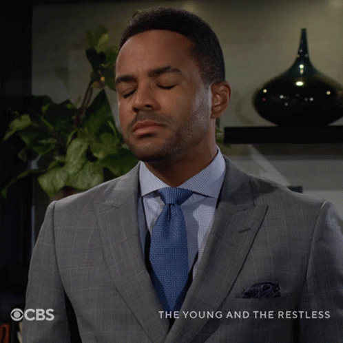 A Man In A Suit And Tie Says She 'S Upset With Me On Cbs GIF
