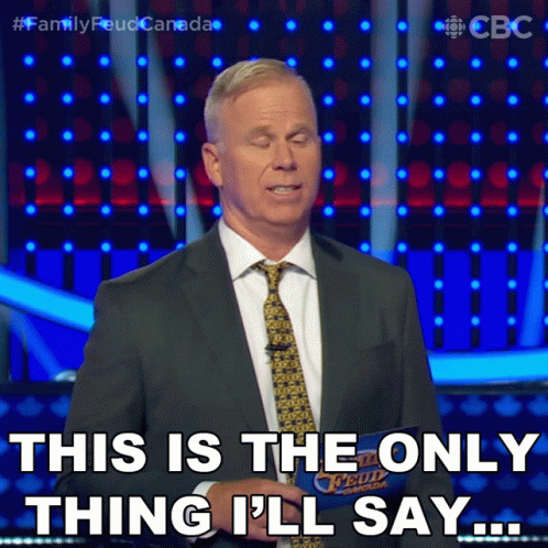 A Man In A Suit And Tie Says This Is The Only Thing I 'Ll Say ... GIF