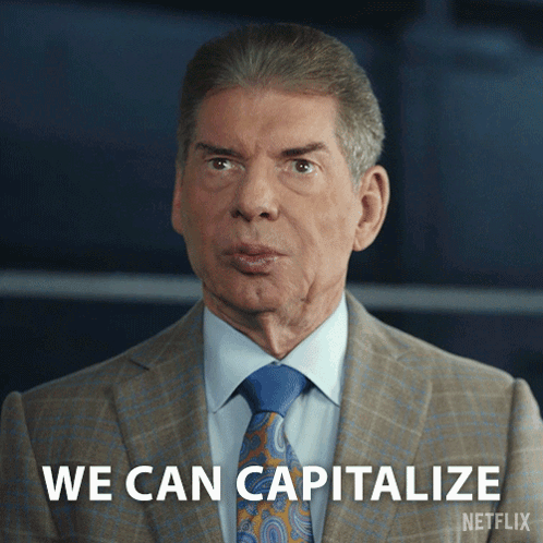 A Man In A Suit And Tie Says We Can Capitalize On Netflix GIF