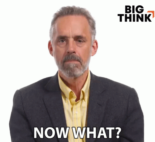 Suit And Yellow Shirt Asking Now What GIF