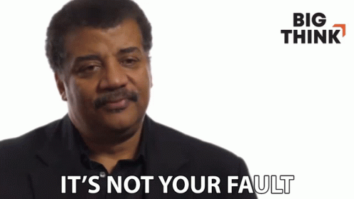 Suit Man Says Its Not Your Fault GIF