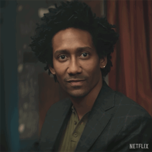 A Man In A Suit Says I Erased It In A Netflix Advertisement GIF