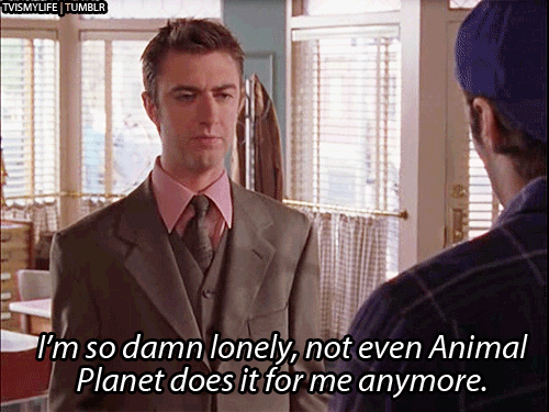 A Man In A Suit Says I 'M So Damn Lonely GIF