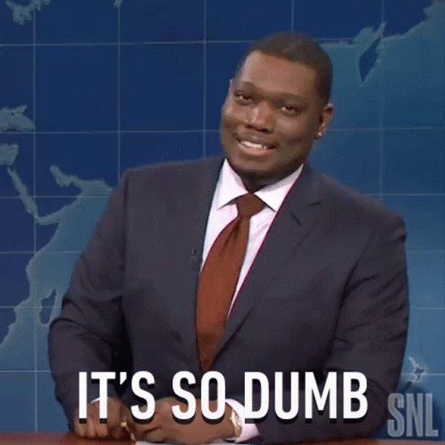 A Man In A Suit Says It 'S So Dumb Snl GIF
