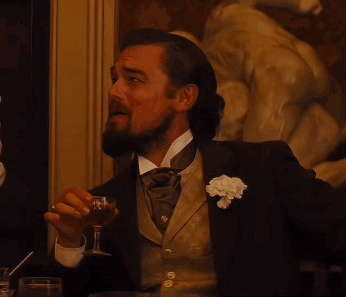 A Man In A Suit With A Helmet On His Head And The Words When You Finally Join Legio On The Bottom GIF
