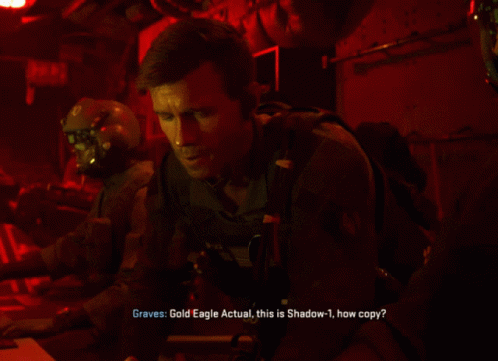 a man in a video game is talking to another man