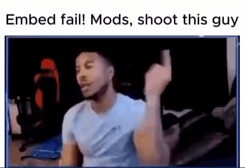 A Man In A White Shirt Is Giving The Middle Finger . GIF