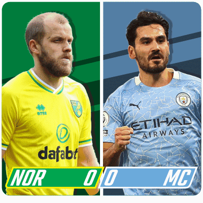 A Man In A Yellow Dafab Jersey Stands Next To A Man In An Etihad Airways Jersey GIF