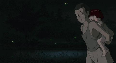 A Man Is Carrying A Little Girl On His Back GIF