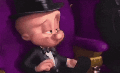 A Man Is Looking Through Binoculars At Diamonds GIF